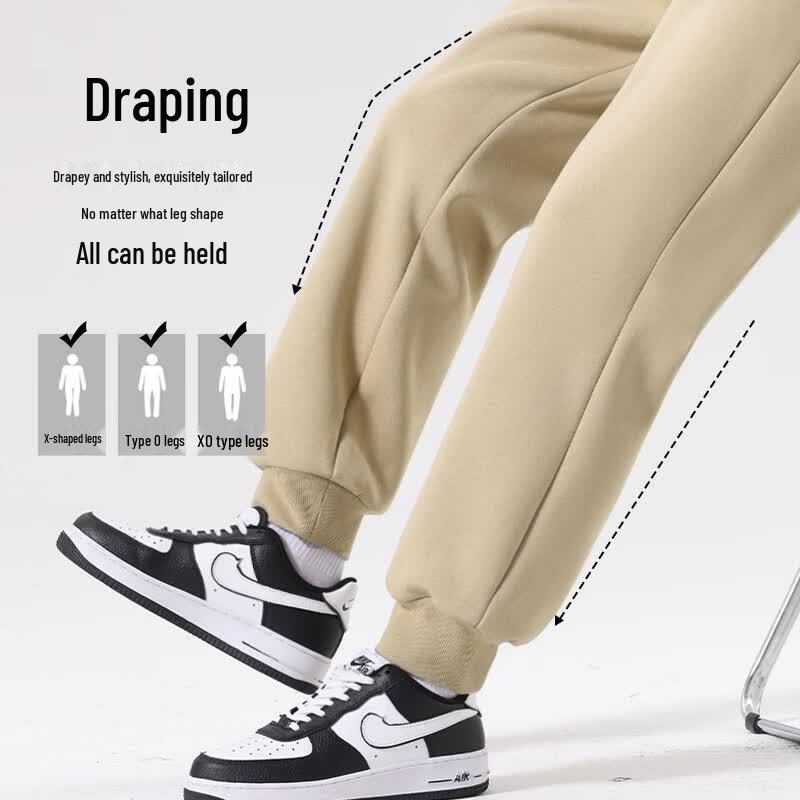 MINISO Men's Cotton Blend Jogger Pants