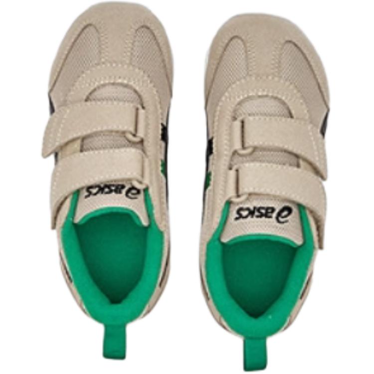 Asics Suku Suku Idaho Mini Synthetic Leather Fabric Comfortable Versatile Low Top Kids Casual Shoes Kids Casual Shoes Brown Green 1144A271-201