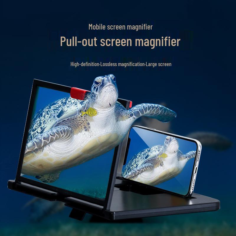 10-inch 3D Mobile Screen Magnifier & Phone Holder