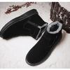 Winter Warm Men's Shoes New Velvet Thickened Snow Boots Cold-proof and Non-slip Cotton Shoes Outdoor Warm Men's Shoes