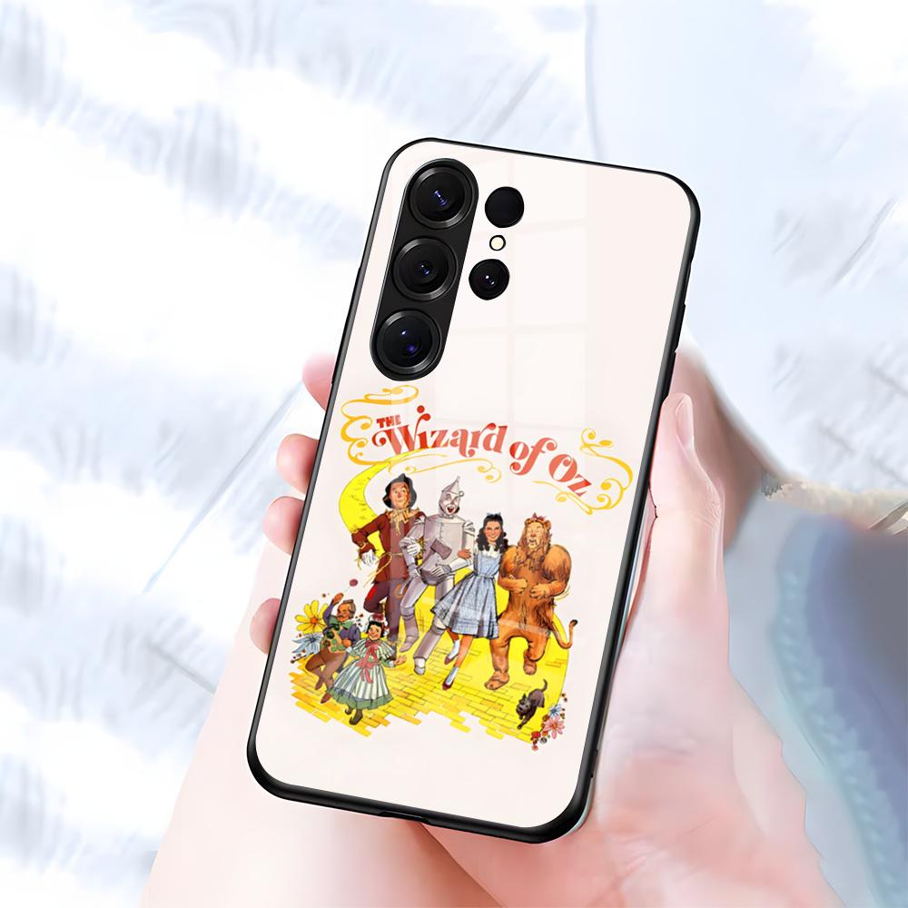 The W-Wizard Of O-OZ Movie Phone Case For Samsung S26 S25 S24 FE S23 S22 S21 Plus S20 Ultra Note20Ultra Black Glass Cover