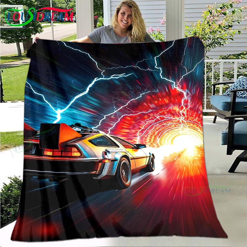 Cartoon N-Need for Speed Print Blanket,Flannel Throw Blanket for Bed Sofa Picnic Office Hiking Leisure Nap N-NFS Birthday Gift