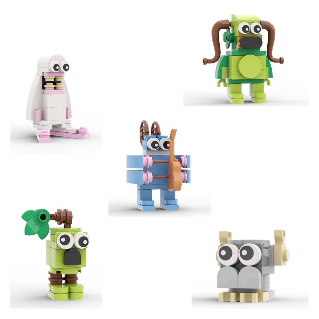 Moe Groove Chorus Child's Plastic Brain-stimulating Building Blocks