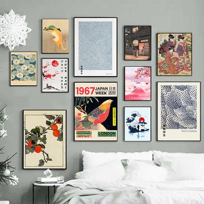 Japanese Canvas Print Katsushika Hokusai Single Exposure Posters Travel Japan Wall Painting Pictures for Living Room Decor