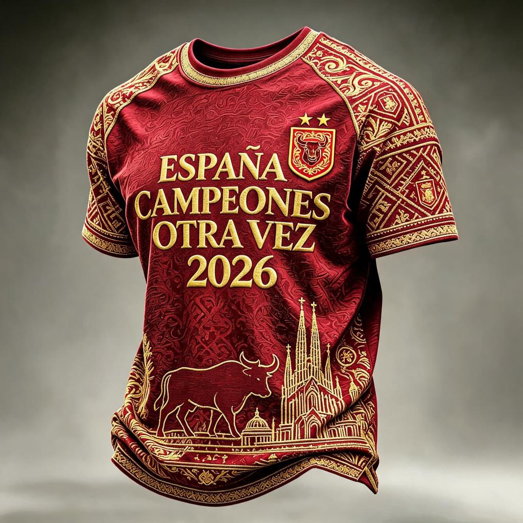 Men's Short Sleeve Soccer Fan T-Shirt for Day