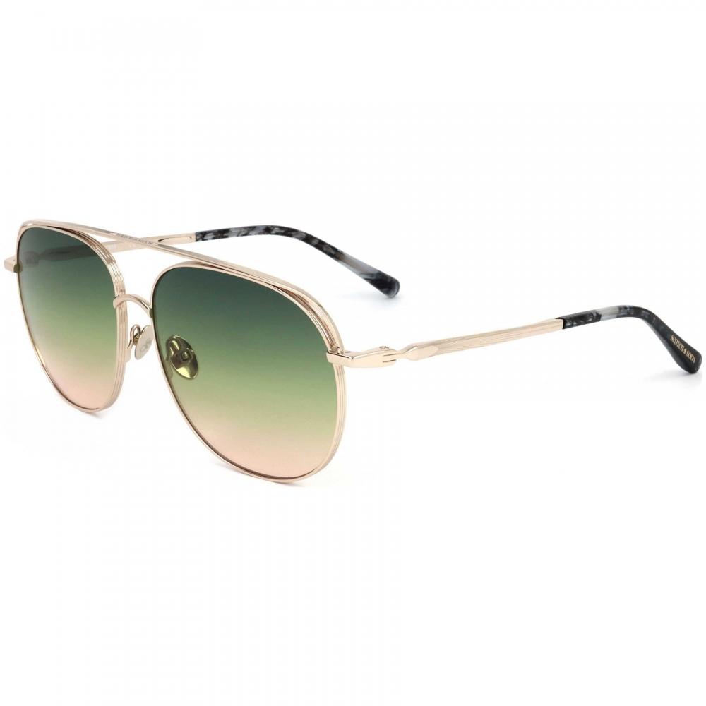 Scotch   Soda Men S 58 Mm Grey SunglaSSeS Gold
