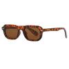 Small Square Frame Rice Nail Sunglasses - European American Style, Trendy Sun Protection Accessories