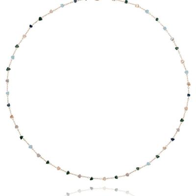AUGUST ALICE Gemstone Chain Necklace_2color
