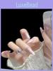 Luxury Long Cat Eye Nail Stickers Handmade Therapeutic And Glamorous Options Xs S M L)