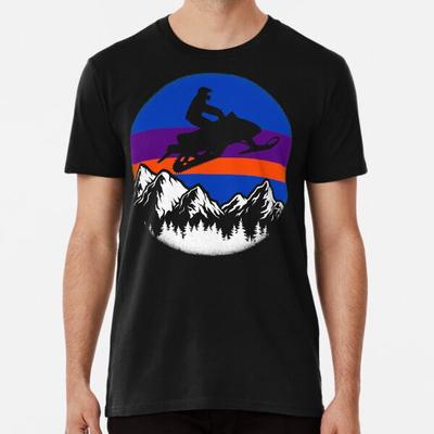 Schneemobil Schlitten, Vintage Amerikanisches SchneemobiT-Shirt S-5XL Bestes T-Shirt
