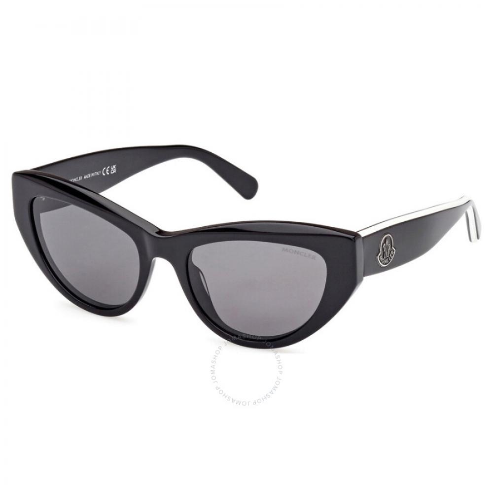 

Moncler Modd Дымчатые женские солнцезащитные очки «кошачий глаз» ML0258 01A 53