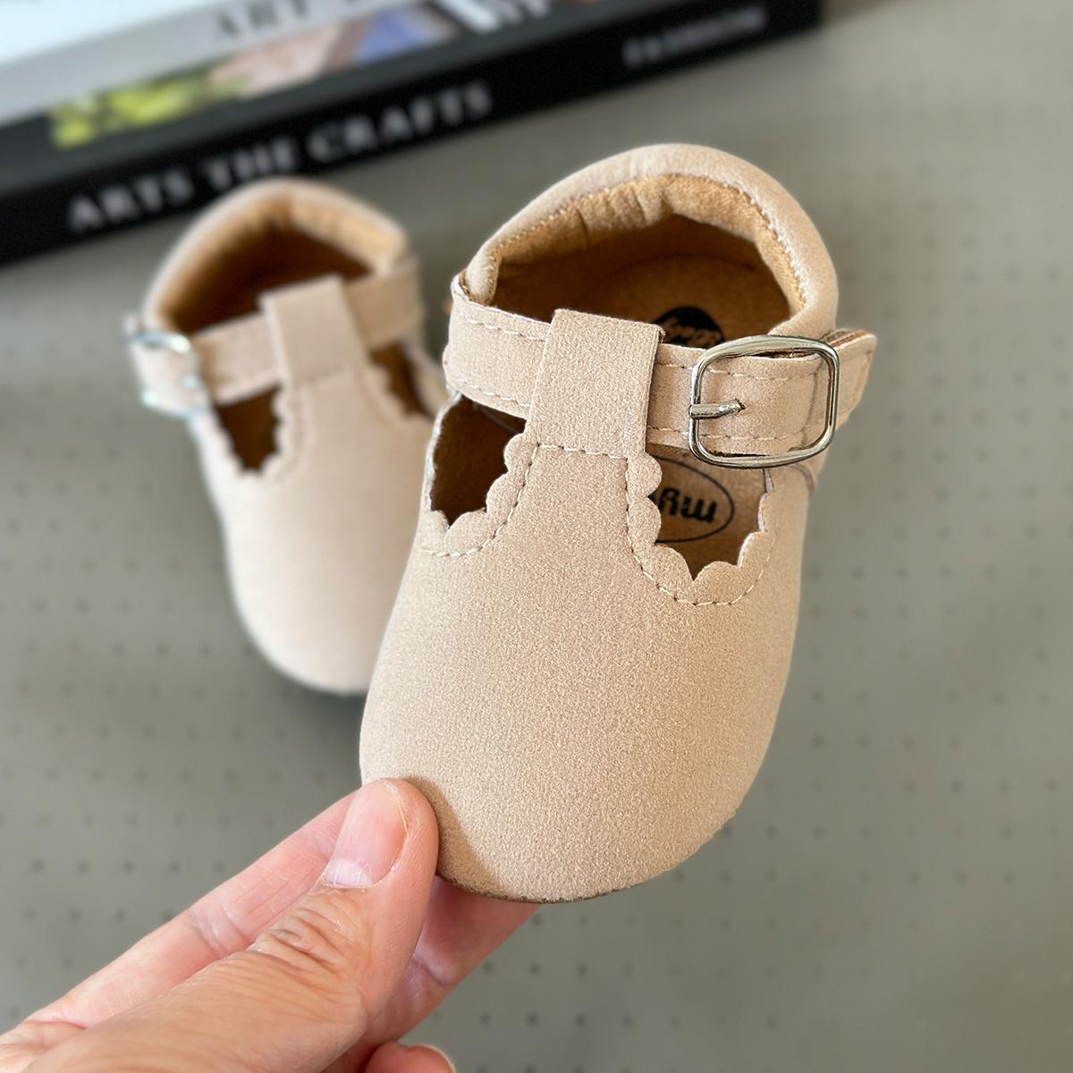 

Baby Girls Shoes Multicolour Princess Toddlers Shoes Soft Soled Non-Slip Crib Shoes First Walkers 0-18M 11 (0-6 Months) шампанського