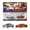 Hot Wheels Premium Pacote com 2 Aston Martin DB10 Jaguar C-X75 Veículos Brinquedos Mini Carros Idades 3+ JBL04