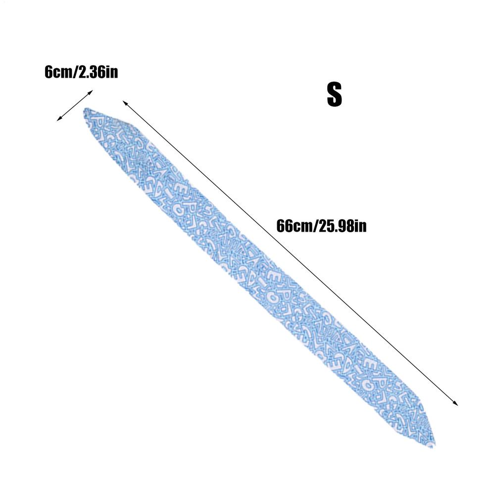 

Охлаждающая бандана для собак Chill Out, мгновенно охлаждающая бандана для питомцев, мягкий дышащий шейный платок для питомцев для кемпинга на открытом воздухе, городских прогулок, упражнений S синий