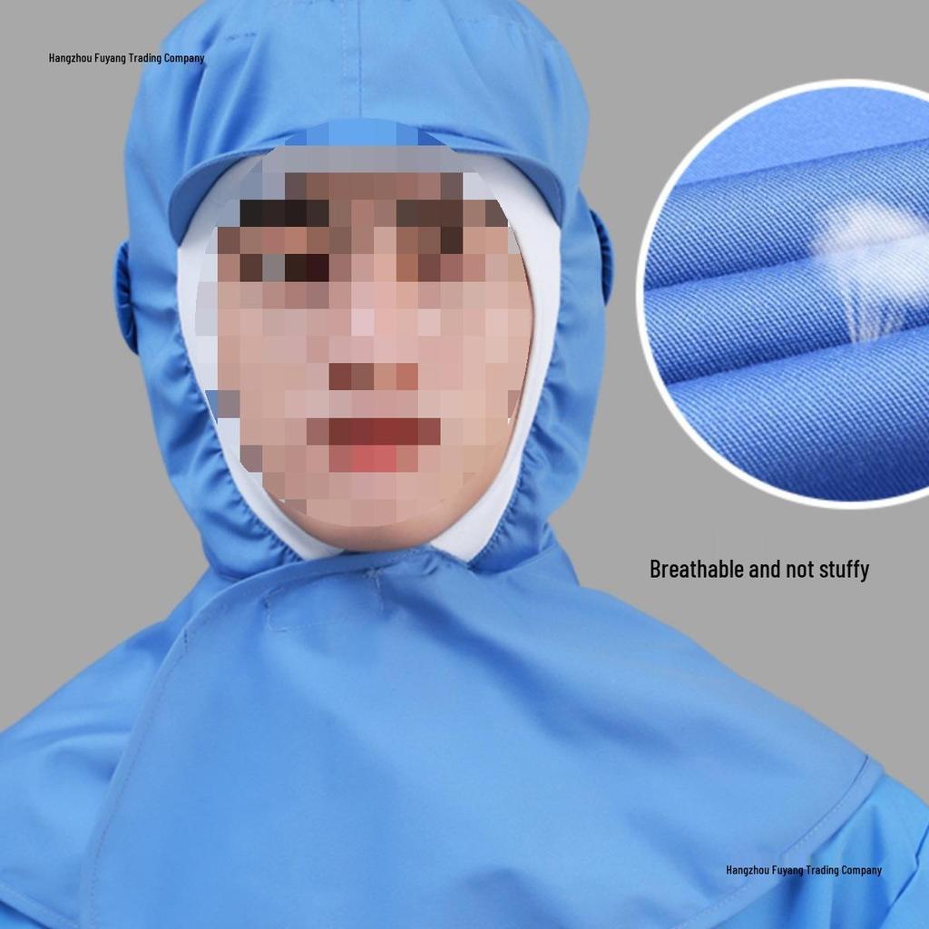 Andningsbar Dammfri VerkstadsVisirKeps & Huv för Industriellt Skydd