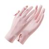 Summer  Sunscreen Gloves For Women Solid Color Uv Protection Ladies Gloves
