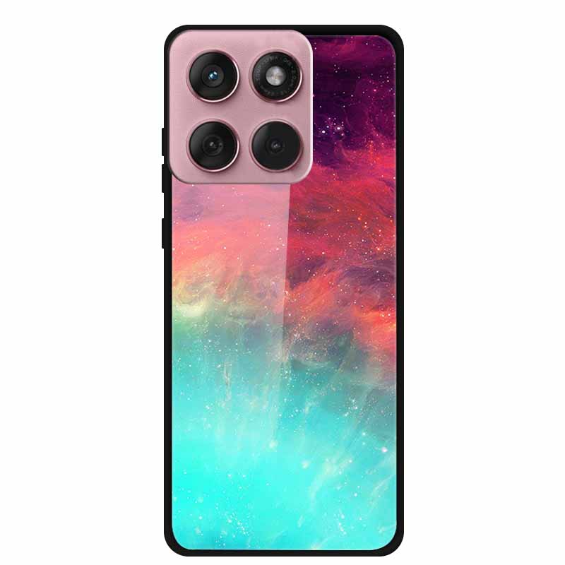 

Tempered Glass Phone Case For Motorola Edge 60 Fusion Cover Hard PC TPU Back Shell for Moto Edge 60 Fusion 5G Cartoon Glass Case -Moto Edge 60 Fusion