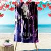 M Pokora Print Beach Towel, Large Soft Quick Dry Towel for Beach Camping Swimming