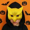 Golden Full Face Mask Plastic Animal Mask Creative Halloween Masks  Festival