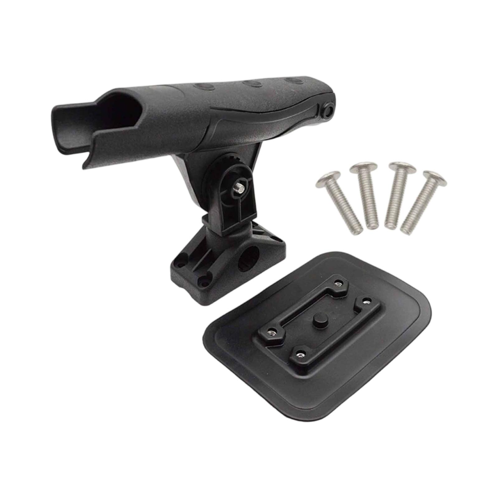 

Kayak & Inflatable Rod Holder – Fishing Rod Bracket with Fixed Base, Fish Finder Installation, Gear One Size чёрный