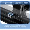 Universele Houder voor Autoventilatie, Stand Compatibel met 7" - 12.9" Tablets iPad, 4" - 7" Opvouwbaar Scherm/Recht Paneel Telefoon