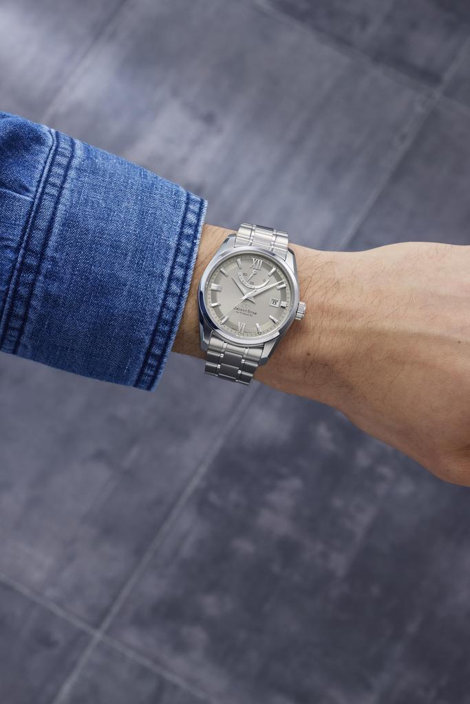 Ceas Automatic ORIENT STAR Standard Mecanic Fabricat în Japonia Garanție Internă de 2 Ani Gri [Orient Star] RK-AU0110N Bărbați