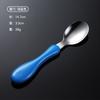 304 stainless steel children's insert handle, gourd handle, knife, fork, spoon, western tableware, mother and baby gifts, portable and