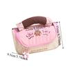 Candy Color Colorblock Cosmetic Bag Large Capacity Pencil Pouch Cute Pencil Case  Student