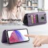 4-in-1 Wallet Case for vivo Y02/Y02s/Y11/Y17/Y15/Y12/Y3/Y15S/Y10/Y16/Y20/Y21/Y35...series (Protector, Card Holder, Crossbody Bag, Stand)