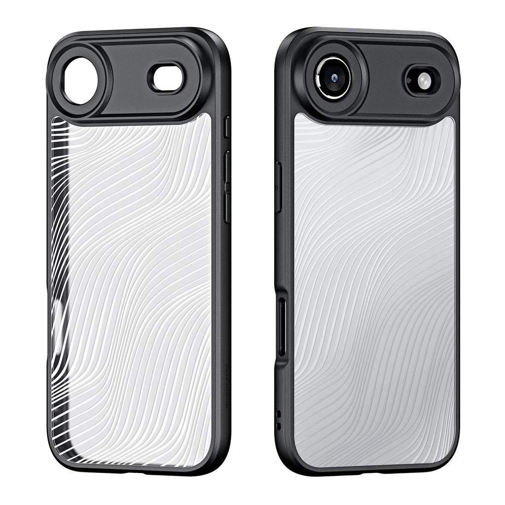 For iPhone Air Case DUX DUCIS Aimo Series TPU+PC Matte Drop-proof Phone Cover (REACH Certification)
