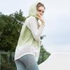 BWELL [Hollow Color Contrast] Autumn New Collection Counter Same Style Yoga Clothing Women's Top Hooded Coat Sports and Leisure Hoodie Women