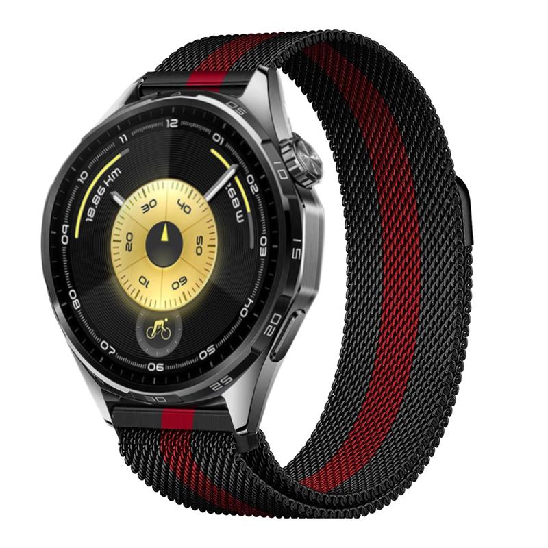 22mm 20mm Mailänder Armband für Huawei Watch GT6 5 Pro/GT6 5 4 3 46mm Magnetisches Armband für Huawei Watch 4 Pro/GT3 Pro 46 42mm Band