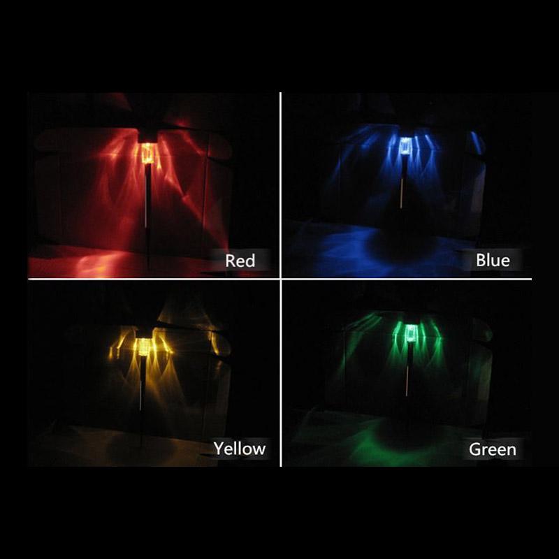 Outdoor Solar Light Garden Yard Led Light Landscape Path Lights Steel Stainless