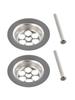 Essential Replacement Kit Bath Hole Spares with Secure Screw Mechanism