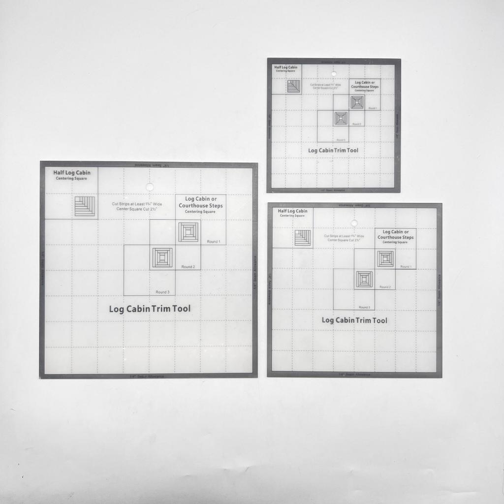 Acrylic Irregular 90° Sewing and Patchwork Ruler for Fabric Cutting