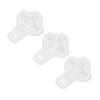 10pcs Food Grade Silicone Silicone Cross Mold Pendant Casting Mold  For Craft Projects