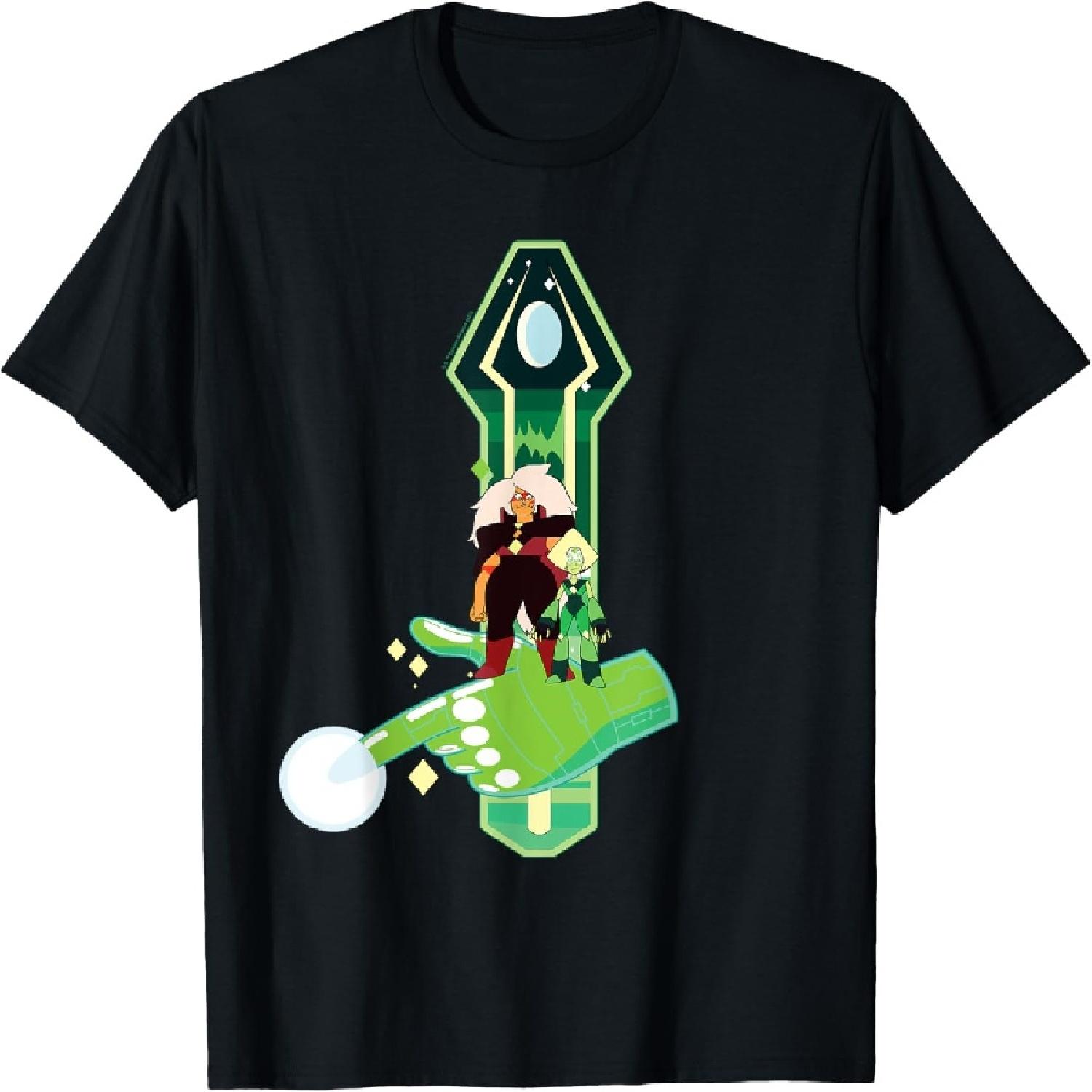 Steven Universe Peridot and Jasper T-Shirt XXXXXL разноцветный