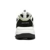 Skechers Arch Fit DLites Tela Cuero Sintético Cómodas Versátiles de Caña Baja Zapatillas de Papá Zapatillas para Mujer Blanco Marrón Negro 8730066-WLGY