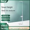Beryl 8-Electrode Body Fat Analyzer and Height Weight Scale