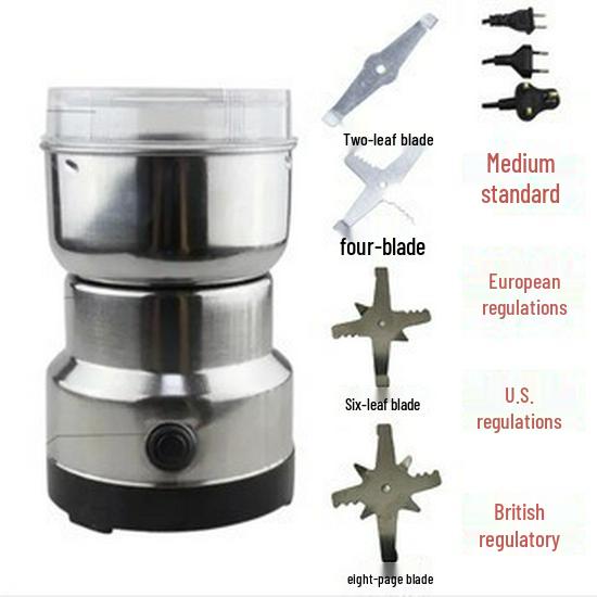 Household Coffee and Bean Powder Grinder Machine