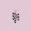 9pcs BTS Multi-Charm Keychain, Bangtan Boys Member Photo/Cartoon Figure Chain Keyring, Kpop ARMY Fans Bag Charm