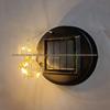 6.5cm Solar LED Crackle Glass Ball Light for Outdoor Lawn & Courtyard Landscaping