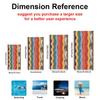 Colorful Wavy Stripes Quick Drying Bath Towel Microfiber beach towel - light weight swimming camping  yoga beach out