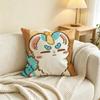 Cute Furry Fabulous Beasts  Square Double-Sided printed Pillow Case Bedroom Bedside Pillow Sofa Cushion Cover