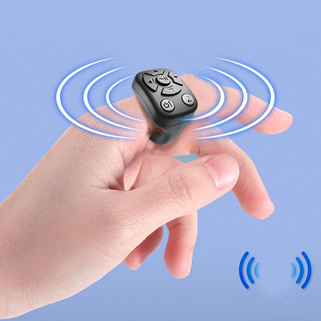 Wireless Bluetooth-compatible Remote Shutter For Scrolling Page Turning Wireless Photo Clickers Remotes Devices