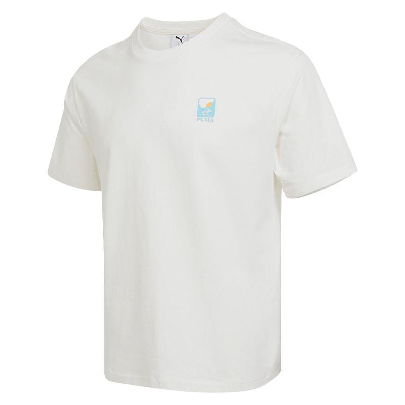 

Puma Ess Wardrobe Hc Ss Comfortable Crew Neck Short Sleeve T-Shirt Men Tops 633872-87 S