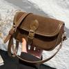 Retro Small Square Bag Underarm Bag Women's 2025 Autumn New Fashion Niche Shoulder Bag To Work Commuter Messenger Bag