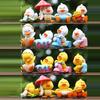 Playful Duckling Figurine - Cute and Lively Blind Box Micro Landscape Ornament