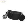 Genuine Leather Women's Bag Fashionable and Niche Single-shoulder Crossbody Bag Cowhide Chest Bag