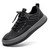 Trend Casual Shoes Lace-up Men's Autumn New Leather British Style Outdoor Board Shoes Men's Korean Version Low-top Tooling Shoes